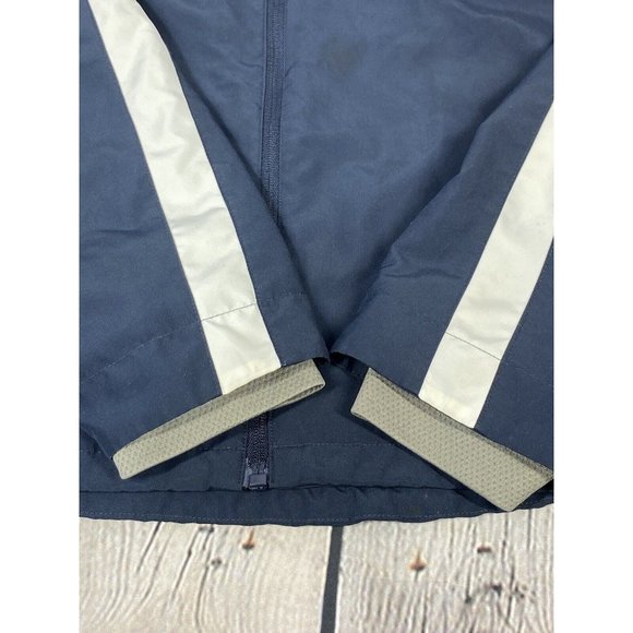 Champion USA Lacrosse Team Issued Jacket Adult XL Navy Blue Packable Hood Rare - Picture 13 of 16